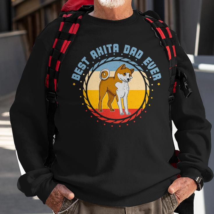 Dog Akita Mom Dog Sayings Breeder 62 Sweatshirt Gifts for Old Men