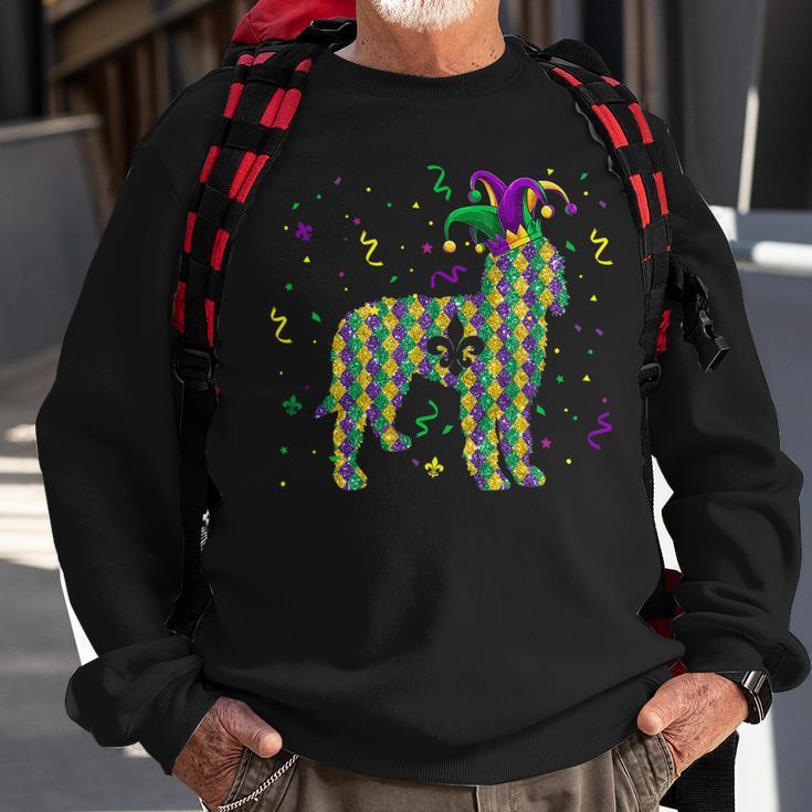 Dog Mardi Gras Outfit Goldendoodle Lover Men Women Kids Sweatshirt Gifts for Old Men