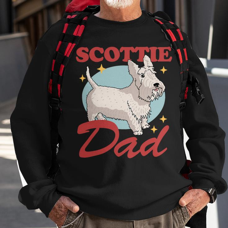 Dog Scottish Terrier Mens Scottie Dad Dog Owner Scottish Terrier 3 Sweatshirt Gifts for Old Men
