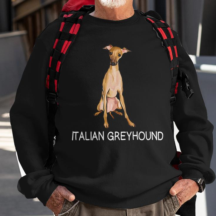 Dog Small Italian Greyhound Sweatshirt Gifts for Old Men