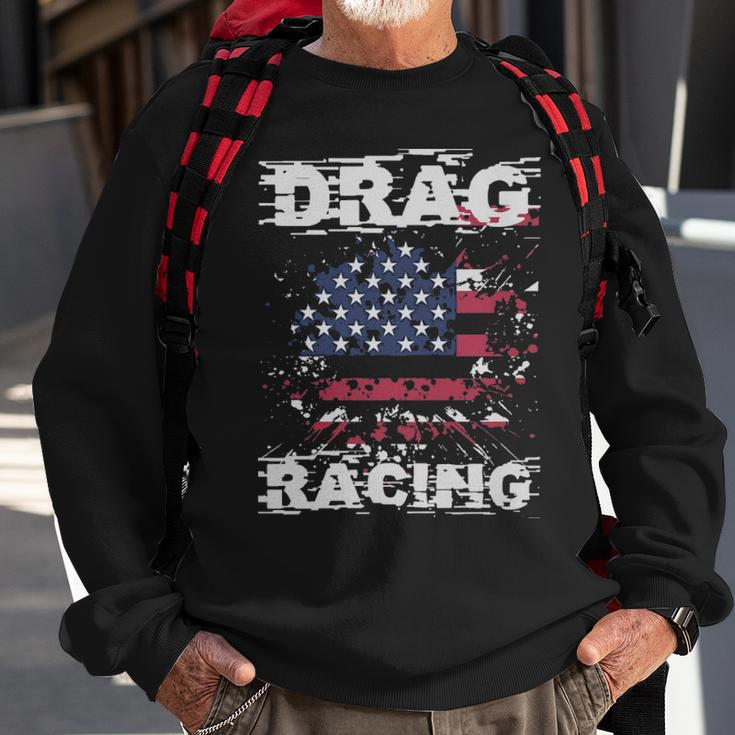 Drag Racing Drag Racing Usa - Drag Racing Drag Racing Usa Sweatshirt Gifts for Old Men