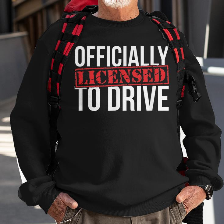Driving License Gift Passed Driving Test | Drivers License Sweatshirt Gifts for Old Men