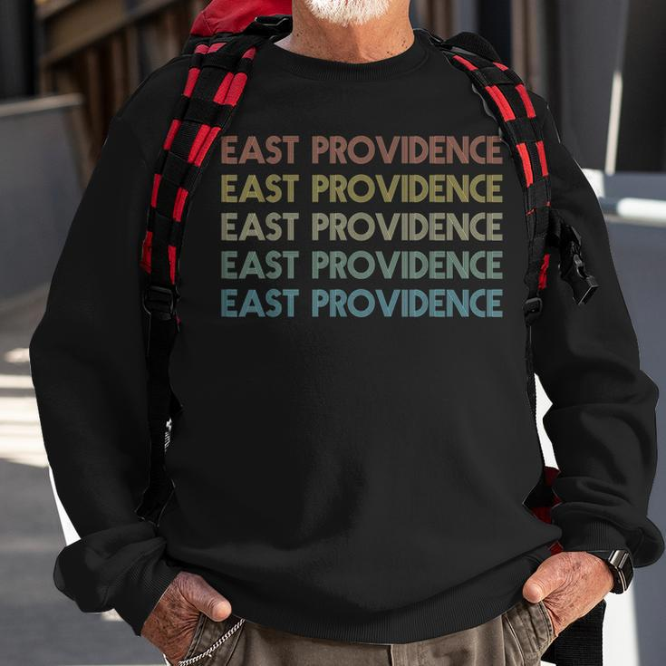 East Providence Rhode Island Pride Vintage State Ri Sweatshirt Gifts for Old Men