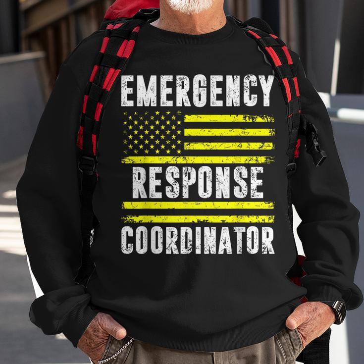 Emergency Response Coordinator 911 Operator Dispatcher Sweatshirt Gifts for Old Men