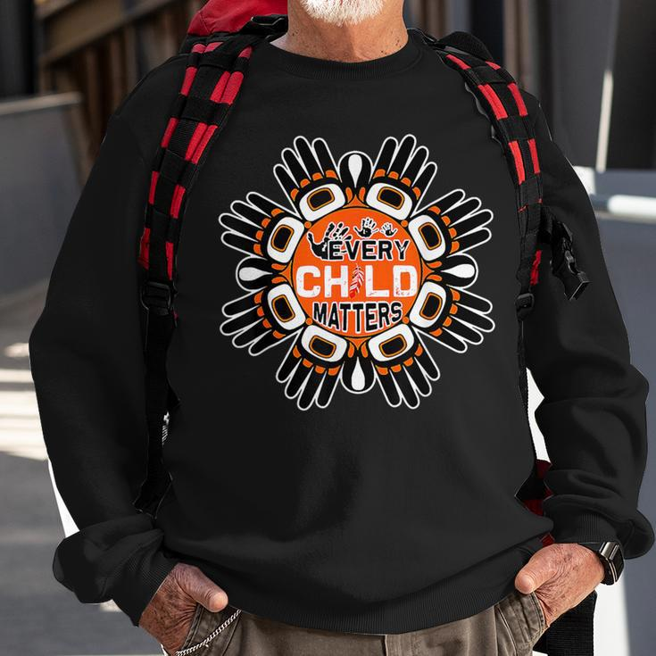 Every Child In Matters Orange Day Kindness Equality Unity Sweatshirt Gifts for Old Men