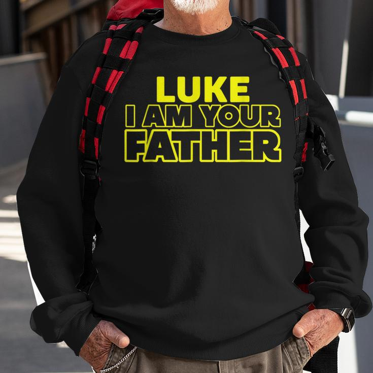 Fathers Day Luke I Am Your Father Sweatshirt Gifts for Old Men