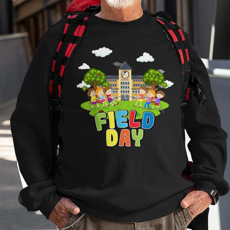 Field Day Tug Of War Sweatshirt Gifts for Old Men