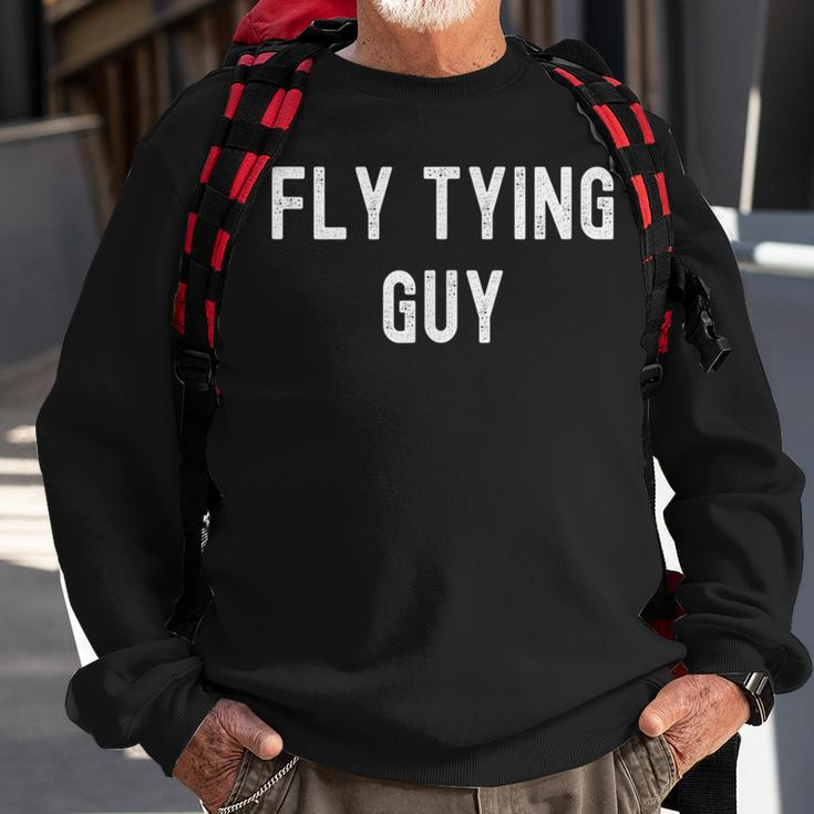Fly Tying Lover Fly Tying Guy Sweatshirt Gifts for Old Men