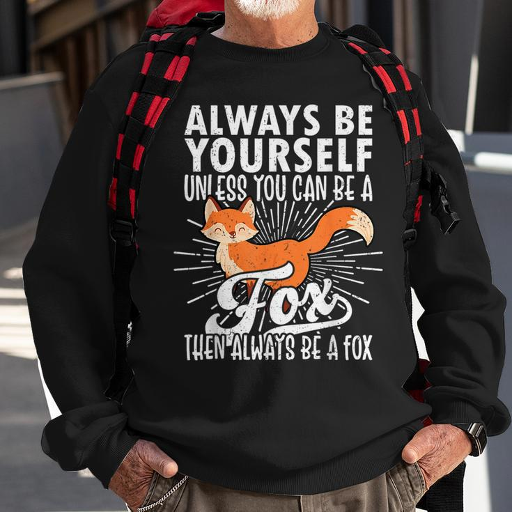 Fox Lover Fox Cute Fox Fox Sweatshirt Gifts for Old Men