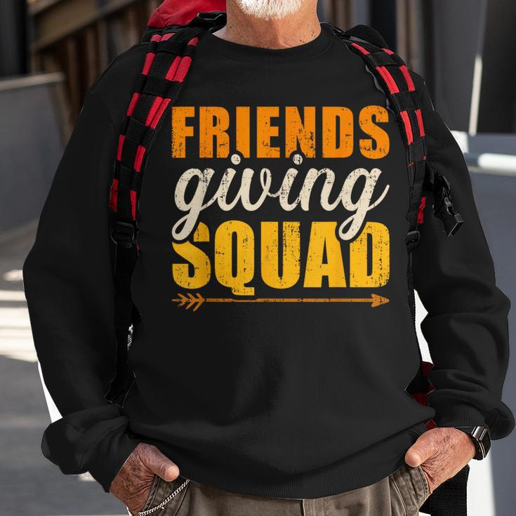 Friendsgiving Squad For Thanksgiving Party With Friends Sweatshirt Gifts for Old Men