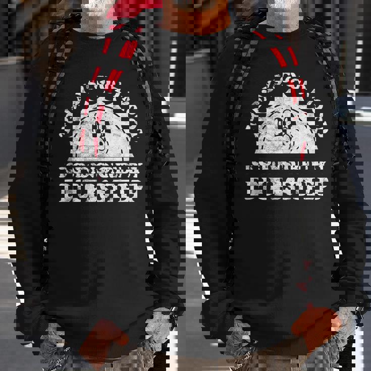 Cute Retro Vintage Dubstep Or Brostep Sweatshirt Gifts for Old Men