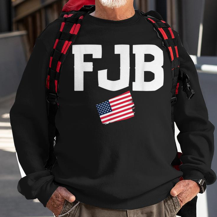 Funny Fjb Joe Biden Pro America Anti Joe Biden Sweatshirt Gifts for Old Men
