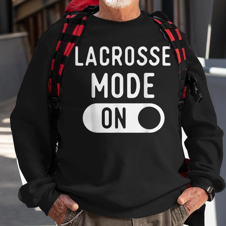 Funny Lacrosse ModeGifts Ideas For Fans & Players Lacrosse Funny Gifts Sweatshirt Gifts for Old Men
