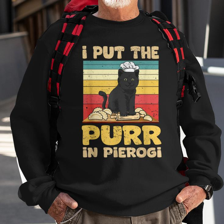 Polish Pierogi Sweatshirt Gifts for Old Men