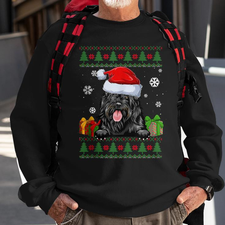 Portuguese Water Dog Santa Hat Ugly Christmas Sweater Sweatshirt Gifts for Old Men