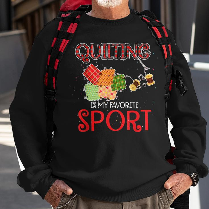 Funny Quilting Quotes | Sewing Quilt Gift Sweatshirt Gifts for Old Men