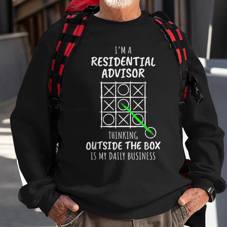 Residential Advisor Sweatshirt Gifts for Old Men
