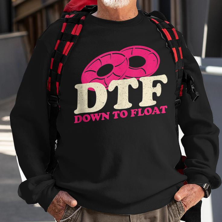 Funny River Tubing Drink Float Pee Repeat Summer Float Trip Sweatshirt Gifts for Old Men