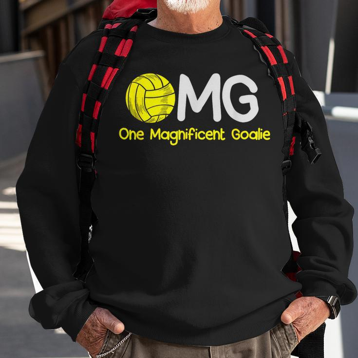Water Polo Ball Player One Magnificent Goalie Men Sweatshirt Gifts for Old Men