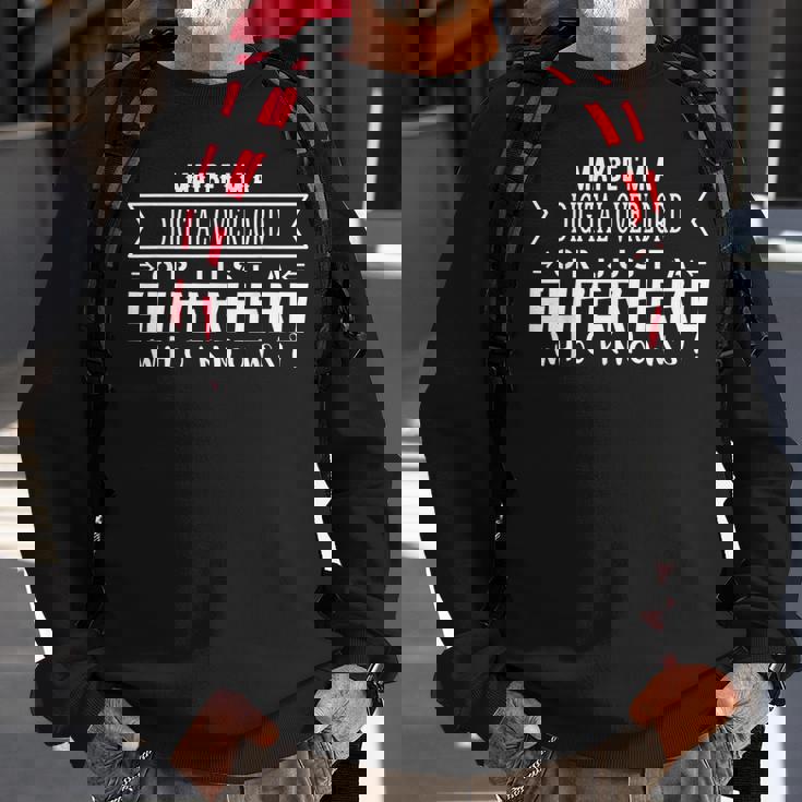 Working & Profession Digital Overlord Sweatshirt Gifts for Old Men
