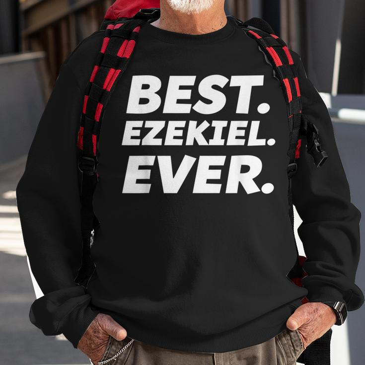 Worlds Best Ezekiel Kid Ezekiel Name Sweatshirt Gifts for Old Men