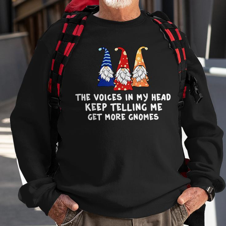 Garden Gnome Gnomies Gardening Sweatshirt Gifts for Old Men