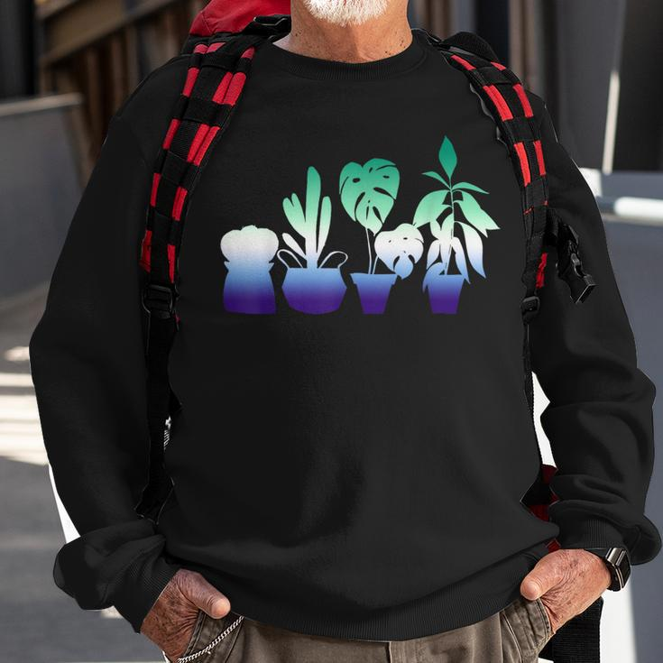 Gardening Mlm Pride Gardener Subtle Lgbt Gay Male Mlm Flag Sweatshirt Gifts for Old Men