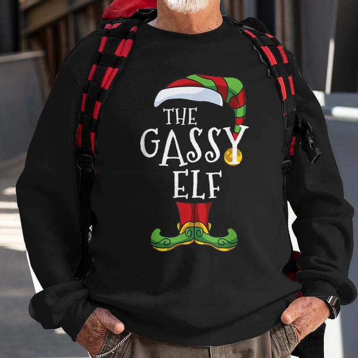 Gassy Elf Family Matching Christmas Group Sweatshirt Gifts for Old Men