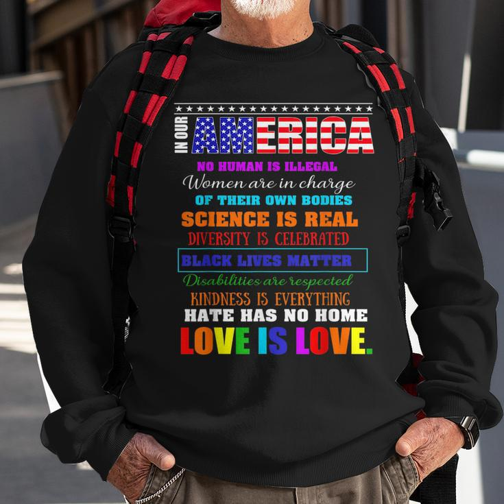 Gay Lesbian Lgbt 4Th Of July Month Sweatshirt Gifts for Old Men