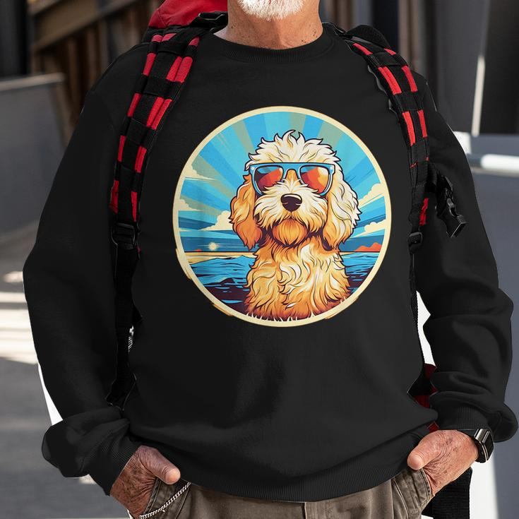 Goldendoodle Dood Funny Doodle Dog Golden Doodle Sweatshirt Gifts for Old Men