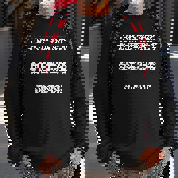 Golfing MadFunny Golf Gifts Ideas For Golfers Golf Funny Gifts Sweatshirt Gifts for Old Men