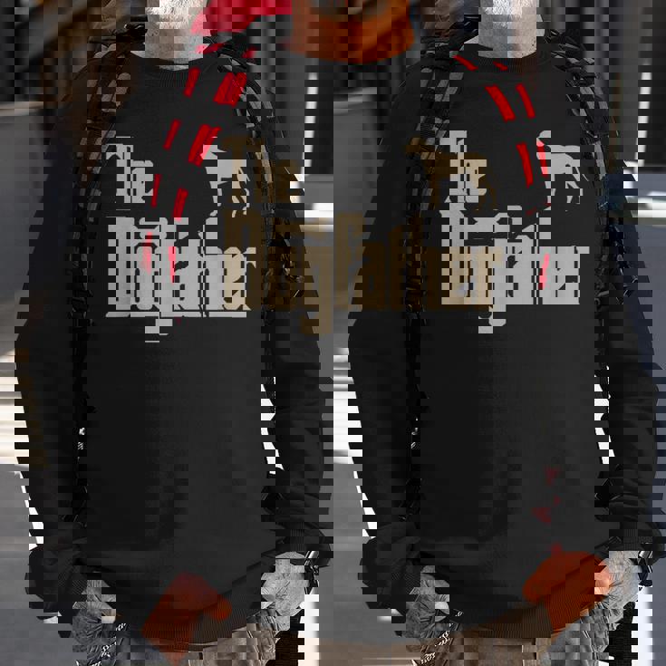 Great Dane Dog Lovers The Dogfather Men Sweatshirt Gifts for Old Men Great Dane Dog Lovers The Dogfather Men Sweatshirt Gifts for Old Men