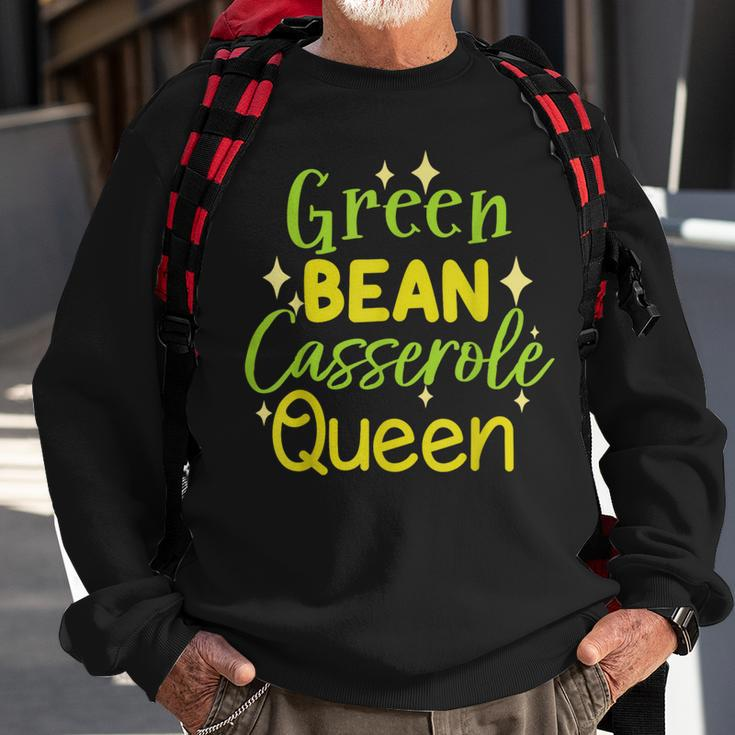 Green Bean Casserole Queen Sweatshirt Gifts for Old Men