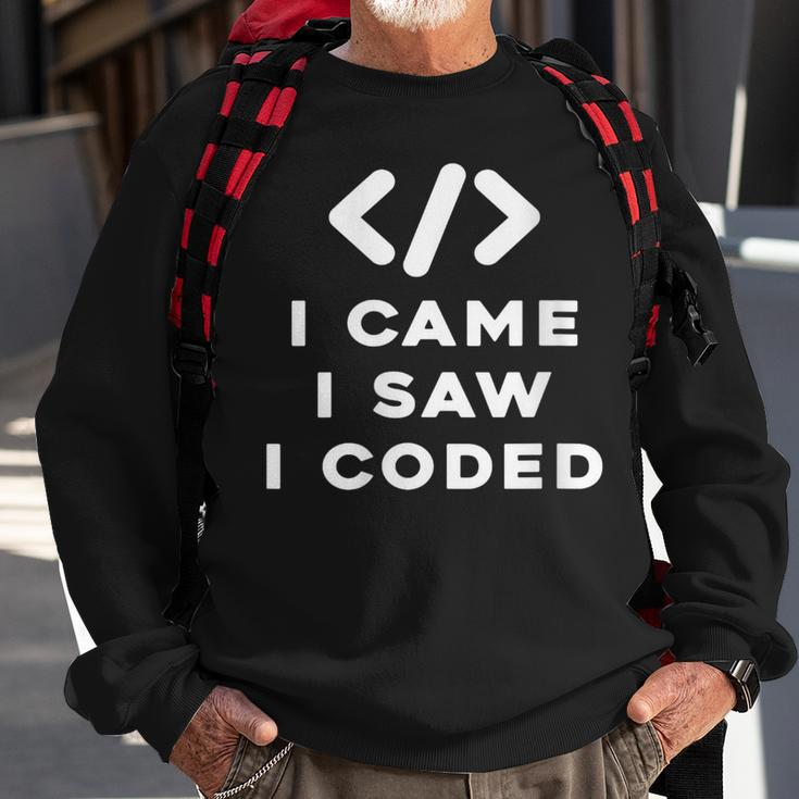 Growth Hacker Code Meme Quote Sweatshirt Gifts for Old Men
