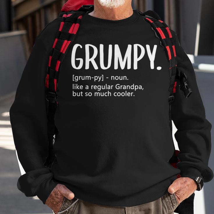 Grumpy For Fathers Day Regular Grandpa Grumpy Sweatshirt Gifts for Old Men
