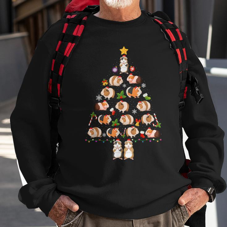 Guinea Pig Christmas Tree Ugly Christmas Sweater Sweatshirt Gifts for Old Men