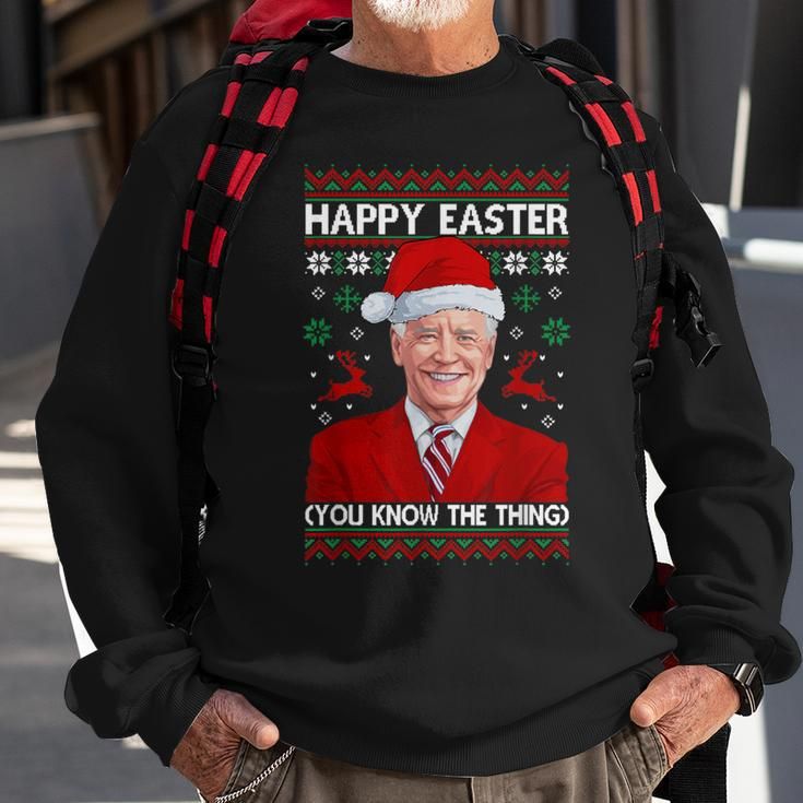 Guns Christmas Tree Come And Take It Biden Xmas Ugly Sweater Sweatshirt Gifts for Old Men