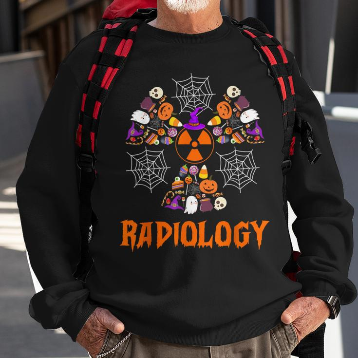 Halloween Radiology X-Ray Tech Radiology Department Sweatshirt Gifts for Old Men