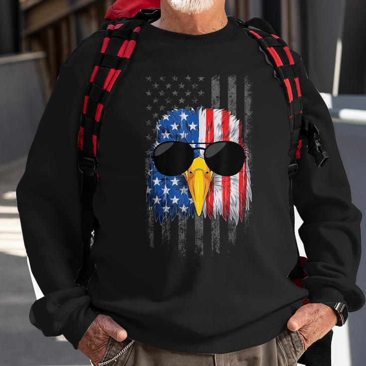 Happy 4Th Of July American Patriotic Us Flag Sweatshirt Gifts for Old Men