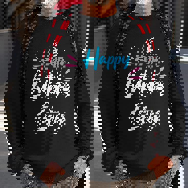 Happy Birthday Latoya Sweatshirt Gifts for Old Men