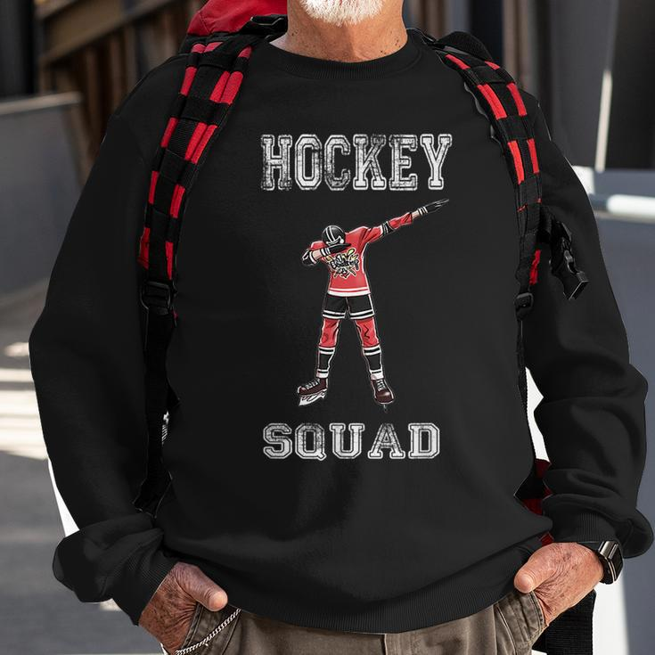 Hockey Squad DabbingDab Dance Player Funny T Hockey Funny Gifts Sweatshirt Gifts for Old Men