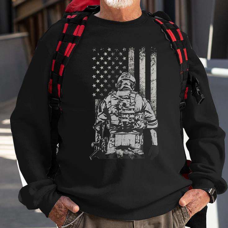 Home Of The Free Because Of The Brave Sweatshirt Gifts for Old Men