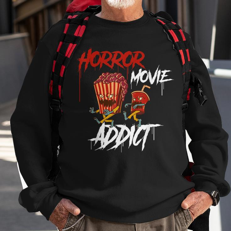 Horror Movie Addict Horror Sweatshirt Gifts for Old Men