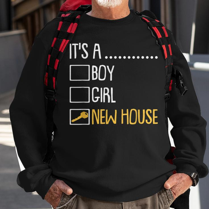 House Homeowner Housewarming Party New House Sweatshirt Gifts for Old Men