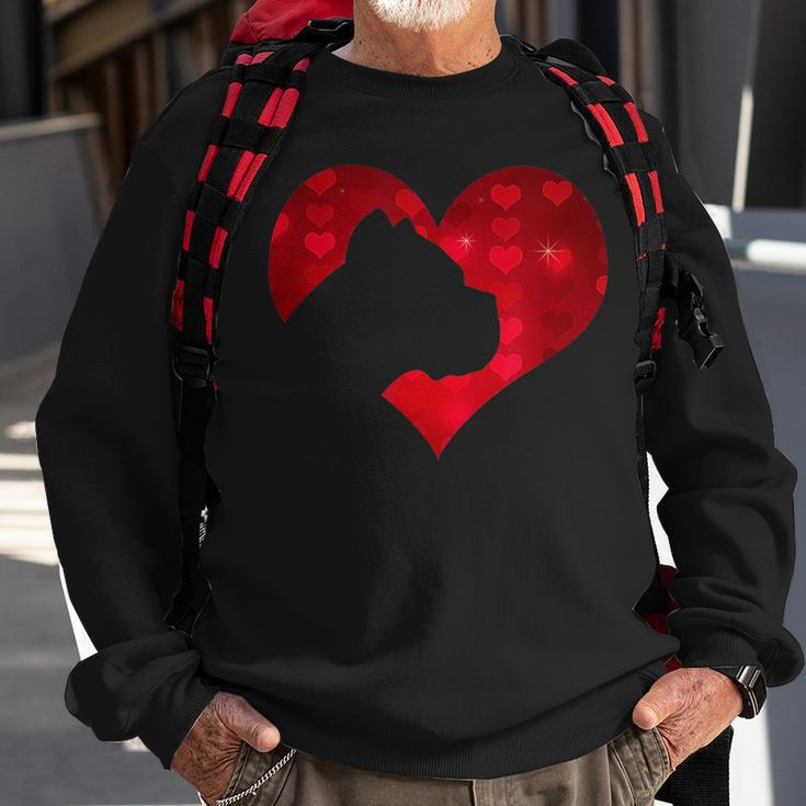 I Love My Cane Corso Italian Mastiff Dog Gift Sweatshirt Gifts for Old Men