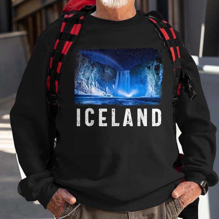 Iceland Lover Iceland Tourist Visiting Iceland Sweatshirt Gifts for Old Men