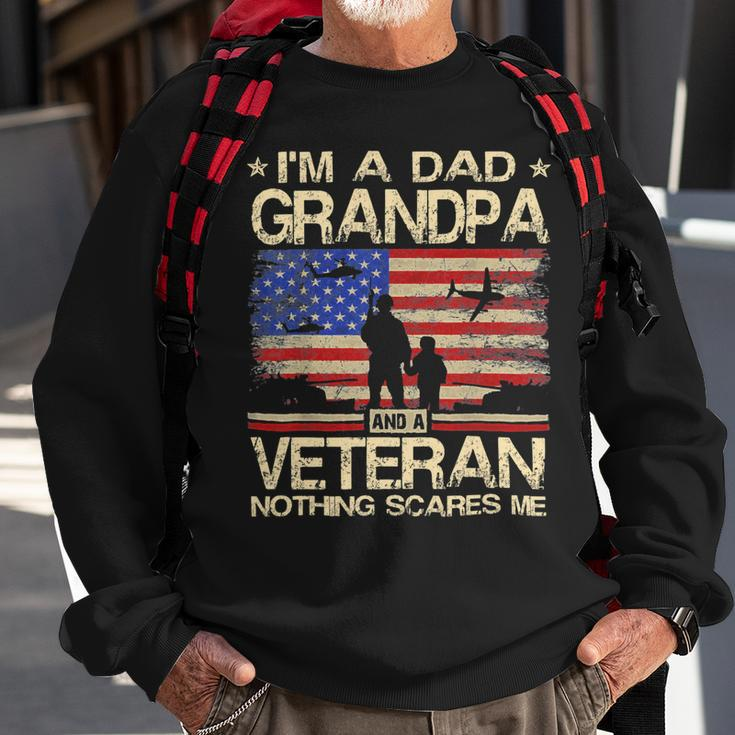 Im A Dad Grandpa Veteran Fathers Day 222 Sweatshirt Gifts for Old Men