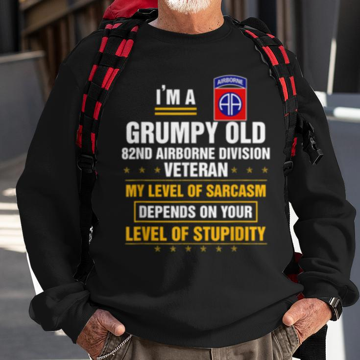 Im A Grumpy Old 82Nd Airborne Division Veteran Sweatshirt Gifts for Old Men