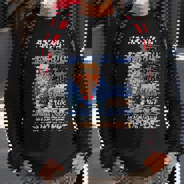 Im A Grumpy Old October Man Gift For Mens Sweatshirt Gifts for Old Men