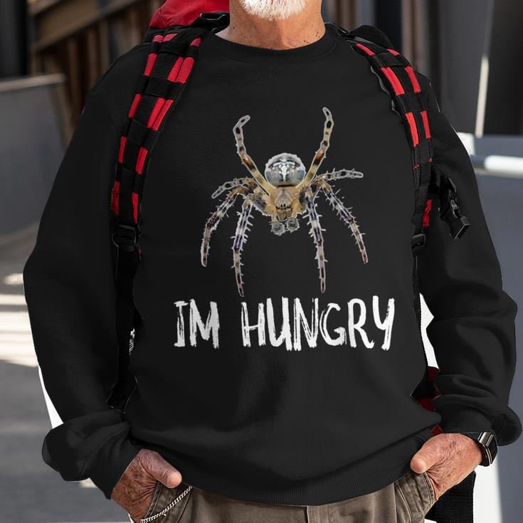 Im Hungry Scary Spider Sweatshirt Gifts for Old Men